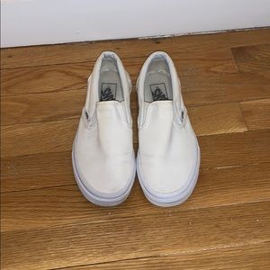 Vans slip on sneakers